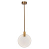 Lampa wisząca MARBLE LED marmurowo złota 30 cm ST-8950-30 Step into Design