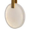 Lampa wisząca MARBLE LED marmurowo złota 30 cm ST-8950-30 Step into Design