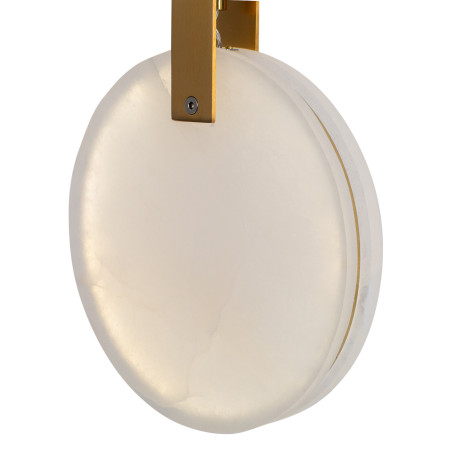 Lampa wisząca MARBLE LED marmurowo złota 30 cm ST-8950-30 Step into Design