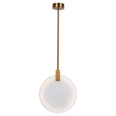 Lampa wisząca MARBLE LED marmurowo złota 24 cm ST-8950-24 Step into Design