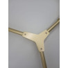 Lampa wisząca MODERN ORCHID-6 złoto transparentna 130 cm ST-1232-6 GOLD transparent Step into Design