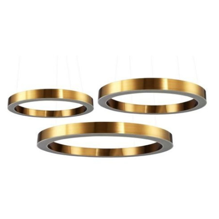 Lampa wisząca CIRCLE 40 LED mosiądz szczotkowany 40 cm ST-8848-40 brass Step into Design