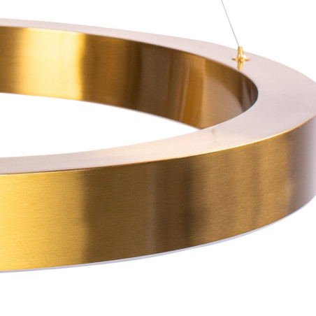 Lampa wisząca CIRCLE 80 LED mosiądz szczotkowany 80 cm ST-8848-80 brass Step into Design