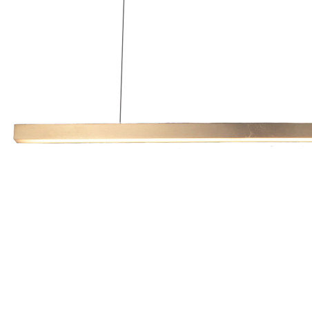 Lampa wisząca BOOGIE LED złoto czarna 88 cm MD-7014-880 Step into Design