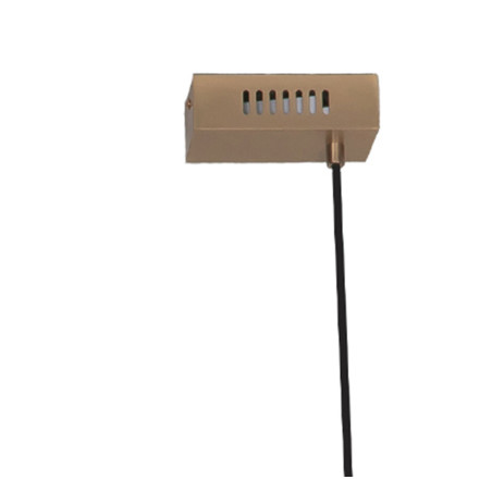 Lampa wisząca BOOGIE LED złoto czarna 88 cm MD-7014-880 Step into Design