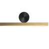 Lampa ścienna BOOGIE LED złoto czarna 45 cm MD-7014 wall Step into Design