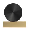 Lampa ścienna BOOGIE LED złoto czarna 45 cm MD-7014 wall Step into Design