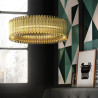 Lampa wisząca MODULAR złota 93 cm XC107 gold Step into Design