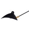 Lampa podłogowa CRANE-F1 czarna 160 cm F8701 Step into Design