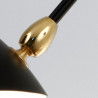 Lampa podłogowa CRANE-F1 czarna 160 cm F8701 Step into Design
