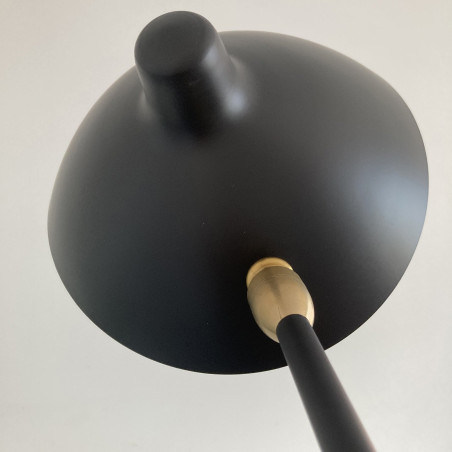 Lampa podłogowa CRANE-F1 czarna 160 cm F8701 Step into Design