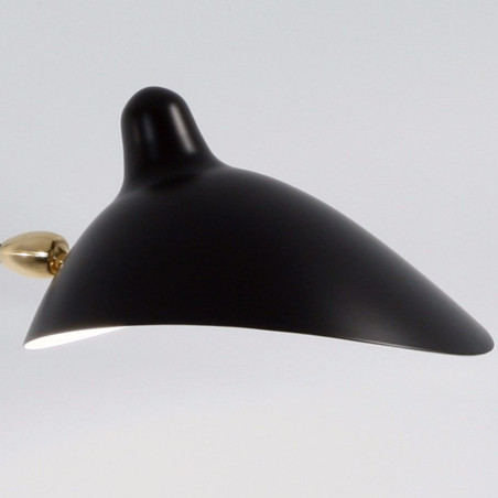 Lampa podłogowa CRANE-F1 czarna 160 cm F8701 Step into Design