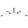 Lampa wisząca CRANE-6P czarna 280 cm P8706 Step into Design