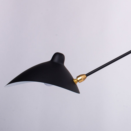 Lampa ścienna CRANE-2W czarna 175 cm W8702 Step into Design