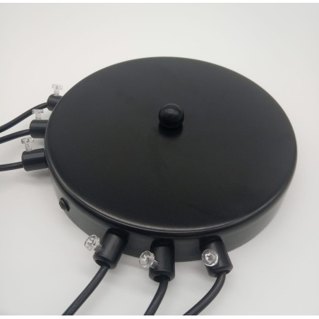 Lampa ścienna LINEA-6 WALL czarna XT012-6W Step into Design