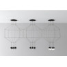 Lampa wisząca LINEA-8 czarna 80 cm XT080-8P Step into Design
