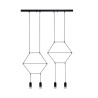 Lampa wisząca LINEA-4 LONG czarna 70 cm XT068-4P Step into Design