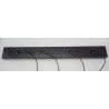 Lampa wisząca LINEA-4 LONG czarna 70 cm XT068-4P Step into Design
