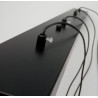 Lampa wisząca LINEA-4 LONG czarna 70 cm XT068-4P Step into Design