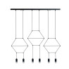 Lampa wisząca LINEA-6 LONG czarna 100 cm XT100-6P Step into Design