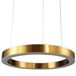Lampa wisząca CIRCLE 120 LED mosiądz szczotkowany 120 cm ST-8848-120 brass Step into Design