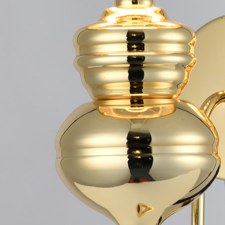 Lampa ścienna QUEEN złota 18 cm MB-8046-18 gold Step into Design