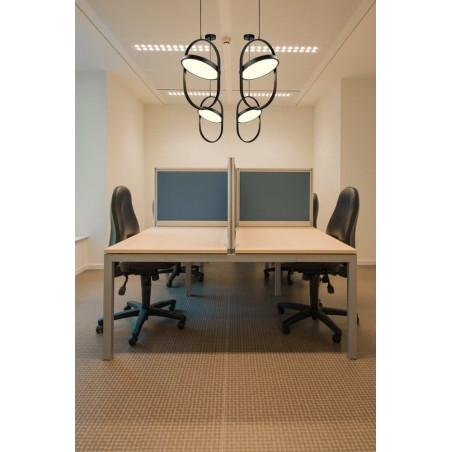 Lampa wisząca ELIPSE L LED czarna 65 cm 60217A-L Step into Design