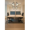 Lampa wisząca ELIPSE L LED czarna 65 cm 60217A-L Step into Design