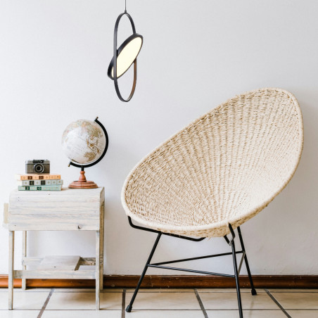 Lampa wisząca ELIPSE L LED czarna 65 cm 60217A-L Step into Design