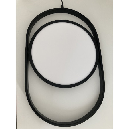 Lampa wisząca ELIPSE L LED czarna 65 cm 60217A-L Step into Design