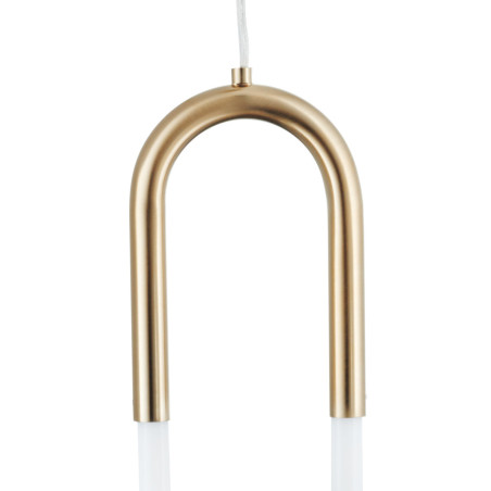 Lampa wisząca U-SHAPE mosiądz 60 cm ST-1716 Step into Design