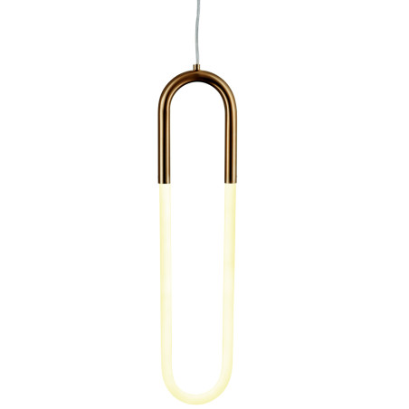 Lampa wisząca U-SHAPE mosiądz 60 cm ST-1716 Step into Design