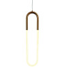 Lampa wisząca U-SHAPE mosiądz 60 cm ST-1716 Step into Design
