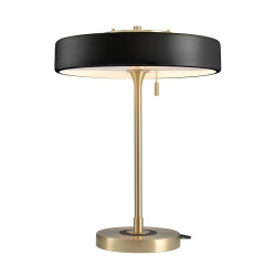 Lampa stołowa ARTDECO czarno - złota MT8872 black Step into Design