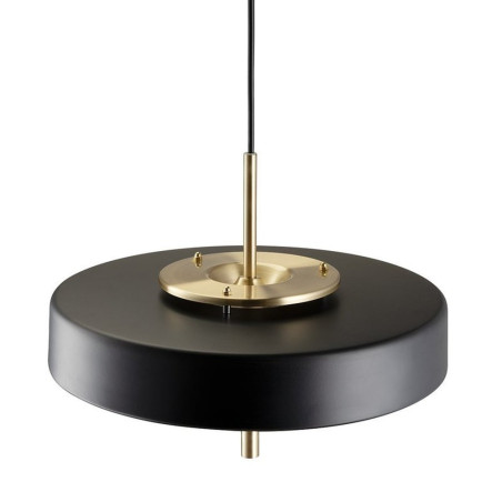 Lampa wisząca ARTDECO czarno - złota 35 cm do salonu MP8872 black Step into Design