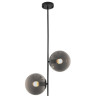 Lampa wisząca VENUS-2 czarna przydymiona 44 cm ST-5025-2 SMOKE Step into Design