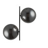 Lampa wisząca VENUS-2 czarna przydymiona 44 cm ST-5025-2 SMOKE Step into Design