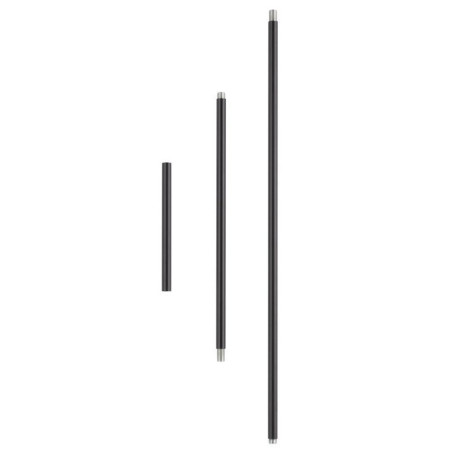 Lampa wisząca VENUS-2 czarna przydymiona 44 cm ST-5025-2 SMOKE Step into Design