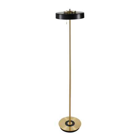 Lampa podłogowa ARTDECO czarno - złota 162 cm MF8872 black Step into Design