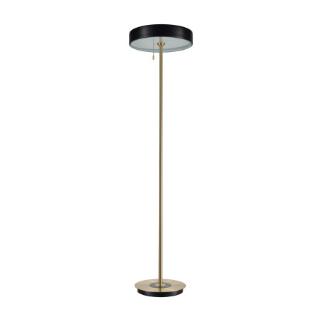 Lampa podłogowa ARTDECO czarno - złota 162 cm MF8872 black Step into Design