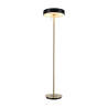 Lampa podłogowa ARTDECO czarno - złota 162 cm MF8872 black Step into Design
