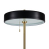 Lampa podłogowa ARTDECO czarno - złota 162 cm MF8872 black Step into Design