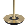 Lampa podłogowa ARTDECO czarno - złota 162 cm MF8872 black Step into Design