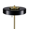 Lampa podłogowa ARTDECO czarno - złota 162 cm MF8872 black Step into Design