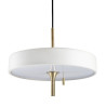 Lampa wisząca ARTDECO biało - złota 35 cm do salonu MP8872 white Step into Design