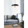 Lampa wisząca ARTDECO biało - złota 35 cm do salonu MP8872 white Step into Design