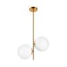 Lampa wisząca VENUS-2 mosiądz 44 cm ST-5025-2 BRASS Step into Design