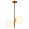 Lampa wisząca VENUS-2 mosiądz 44 cm ST-5025-2 BRASS Step into Design