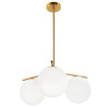Lampa wisząca VENUS-3 mosiądz 60 cm ST-5026-3 BRASS Step into Design