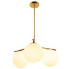 Lampa wisząca VENUS-3 mosiądz 60 cm ST-5026-3 BRASS Step into Design